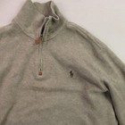 Polo Ralph Lauren Sweater Mens Medium Long Sleeve 1 4 Zip Pullover