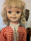 Vintage 1963 Walt Disney Doll With Original Dress  Shoes 31  Tall