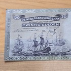 Ww2 Era 1941 Twintig Gulden De Nederlandsche Bank Note Nm