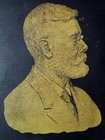 1920s Sigmund Freud Bronze Antique Etching Portrait Printing Plate Block Vtg 