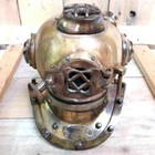 Antique Finish 8  Diving Diver s Helmet Vintage Us Navy Mark V Maritime Gift