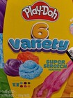 Play-doh 6 Variety Pack Super Stretch Scented Textures Set