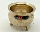 Antique Russian Imperial 84 Silver Footed Salt Cellar 