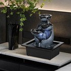 Indoor Tabletop Waterfall Fountain Relaxation Feature New Home Water Fountains