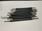 10 Modeling Tools Leather Working Tools  Lot 5 Black