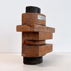 Vintage Wooden Foundry Mold Pattern Industrial Artifact