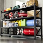 Heavy Duty Garage Shelving - 48 71 w Metal Storage Rack Shelves For Warehouse