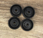4 Vintage 1  Toy Part Original Plastic Wheels Tires Marx Hubley Wyandotte Lot 4