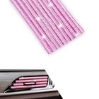 10 Pcs Bling Car Air Vent Outlet Trim  Bling Car Interior Accessories For Pink