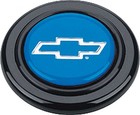 Grant Signature Series Blue Insert With Silver Bow Tie Logo Horn Button