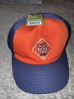Boy Scouts Of America Tiger Cub Scout Hat Cap Size Medium Large Orange Blue