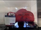 Sugar Ray Leonard Roberto Duran Thomas Hearns Signed Boxing Glove Psa dna