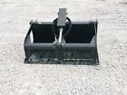 42  Solid Bottom Bucket Grapple Attachment Fits Mini Skid Steer Bobcat Mt