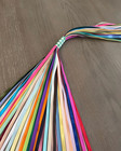 40 Assorted Colors Scrap Satin Single Face Ribbon 1 Yard Each Color Choose Size