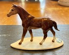 Hagen Renaker Miniatures Quarter Horse A-2012 Clay Base Stamp Horses Series