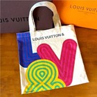 Louis Vuitton City Guide Exhibition Limited Tote Canvas Bag 2022 Shenzhen China