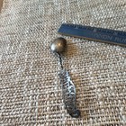 Sterling Silver Art Nouveau Souvenir Spoon White House Motif 1900-1920