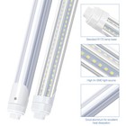 2 Pins Ho R17d Led Tube Light 8ft 90w 65w 45w Rotatable 8  Led Bulbs Shop Lamp