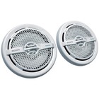 Sony 6 5  Marine Speakers 4 Pack Coaxial Boat Speakers Waterproof White Grill   