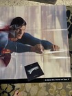 Giant 36x60 Vintage Superman  The Movie 1978 Soundtrack Poster Dc Comics