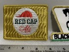 Black Horse Ale And Red Cap Ale Patches Quantity Of 3  Vg To Excellent Condition