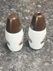 Rare Vintage Set Of Gemco Merry Mushroom Salt Pepper Shakers  Mcm Kitchen Pyrex