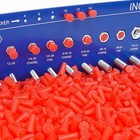 High Temp Masking Supply  187  X  343  Stp103 Silicone Rubber Plugs - 50 Pack