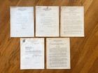 J  Edgar Hoover Fbi Letters Communism  Crime  Boy Scouts  Civil Rights 1939-1964
