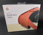 Google Daydream View Vr Virtual Reality Headset Smartphone Coral Pink New Sealed