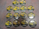 14 Vintage 1970 80s  Green Bay Packers Football Pin Back Button Large 3 5   