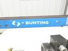 Bunting 4 x 40 l Magnetic Slider Bed Conveyor 3 5 belt 115v 44fpm Chain Drive