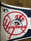Vintage New York Yankees Full Size Pennant Mlb Decor Baseball Major League Ny