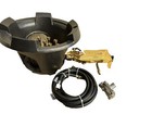 Cast Iron 100k Btu Natural Gas Jet Burner Cooker Outdoor Burner Wok Fry W hose