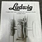 Ludwig P88ac Throw Off And P35 Butt Plate Pack Combo Pack New Open
