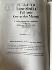 Ruger Mini 14 Conversion Manual 