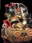 Mixed Jewelry Lot  Purse With Contents  All Wearable Or Resale  Some Signed 25 