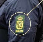 Denmark Police Danish Polities L  greglan Politi V  lkr   2-patch  1-right   1-left