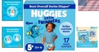 Swim Diapers Pulp Size 5-6 17 Pack Waterproof Comfort Fit Reusable Fun