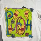 Vintage 90s Disney Winnie The Pooh T Shirt Adult Large White Mens