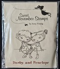 Stamping Fun  Mixed Themes Clear  rubber Stamp Lot Christmas Girls Jar Baby Gt9