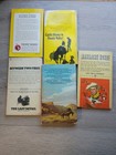Old Western Paperback Books 1940 s-70 s Cowboy s Wild West Lot Of 5 Vintage