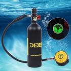 Mini Scuba Diving Tank Kit 1 L Oxygen Tank With Equipment Underwater Breath