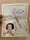 Vintage 1967 Green Us Passport Cold War East Germany Ddr Travel Stamps