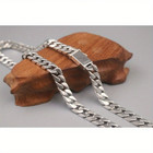 925 Sterling Silver Cuban Chain Necklace 10mm