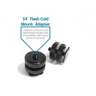 Lsp  2-pack  1 4  Tripod Screw To Flash Hot Shoe Mount Adapter  Camera Holder