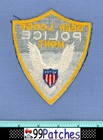 Deer Lodge  old Vintage  Montana Police Shoulder Patch Cheesecloth Cut Edge 7c