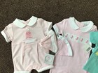 Bundle Of Baby Girls Summer Clothes X 3 Gift Set 0-3 Months 3-6 Months