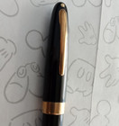 Sheaffer s Lifetime White Dot Black Fountain Pen Lever Fill 14k Nib