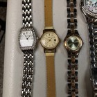 Lot Of 60 Assorted Womens Watches Untested Vintage Gold Silver Mix Tone Metal