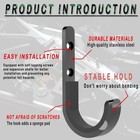 10pack Steel Gun Rack Storage Hooks-wall Mount For Rifles   Shotguns
